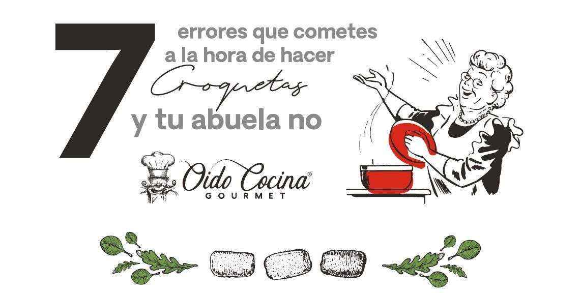 7 errores comunes que se cometen a la hora de hacer croquetas