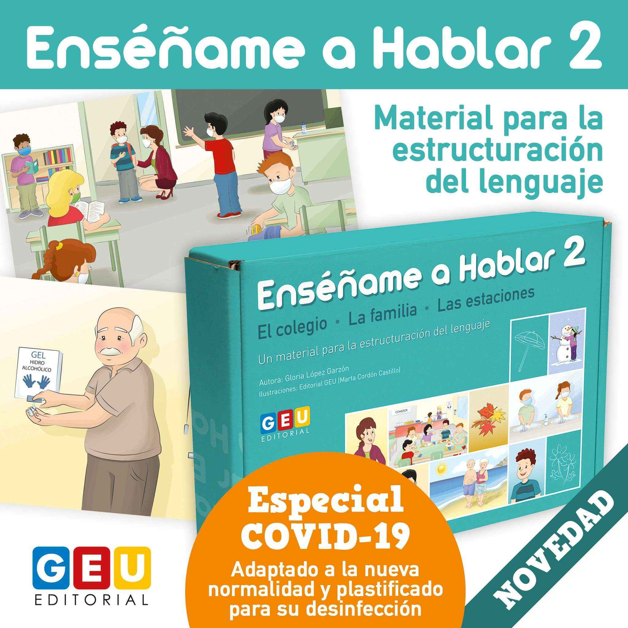 Editorial GEU lanza nuevo material para Educación Infantil y Logopedia: Enséñame a Hablar 2