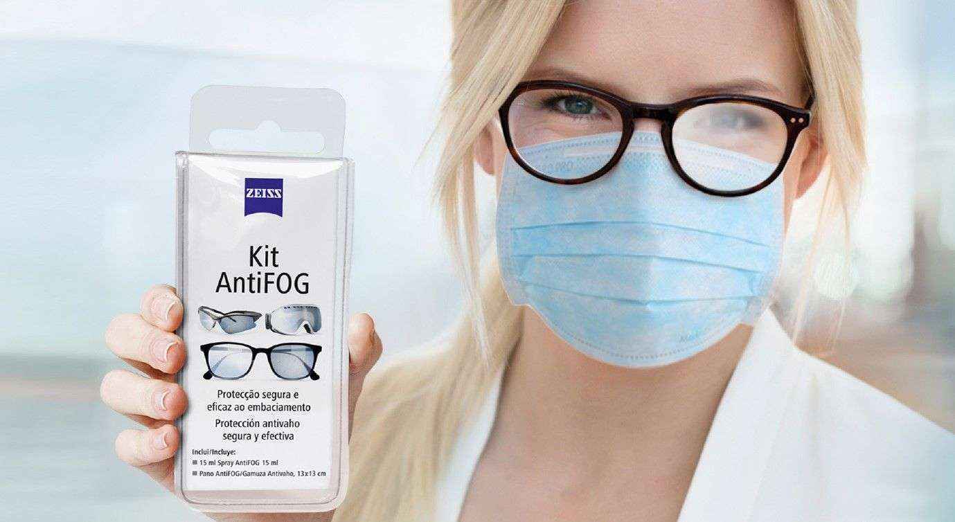 Adiós a las gafas empañadas con el Kit AntiFOG de ZEISS
