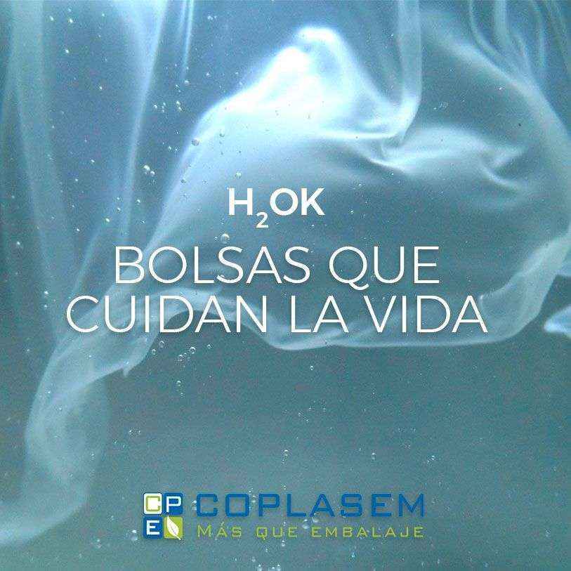 Coplasem apuesta por las innovadoras bolsas hidrosolubres y compostables H2OK