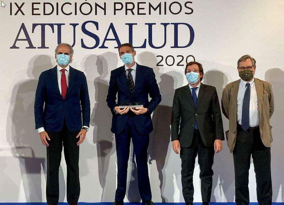 Juan Antonio Álvaro de la Parra: "Este premio avala nuestro compromiso en la lucha contra la Covid"