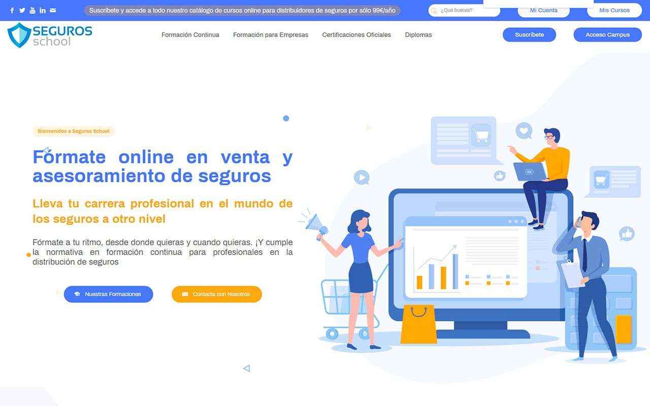 Nace el Netflix de la formación aseguradora: SEGUROS SCHOOL