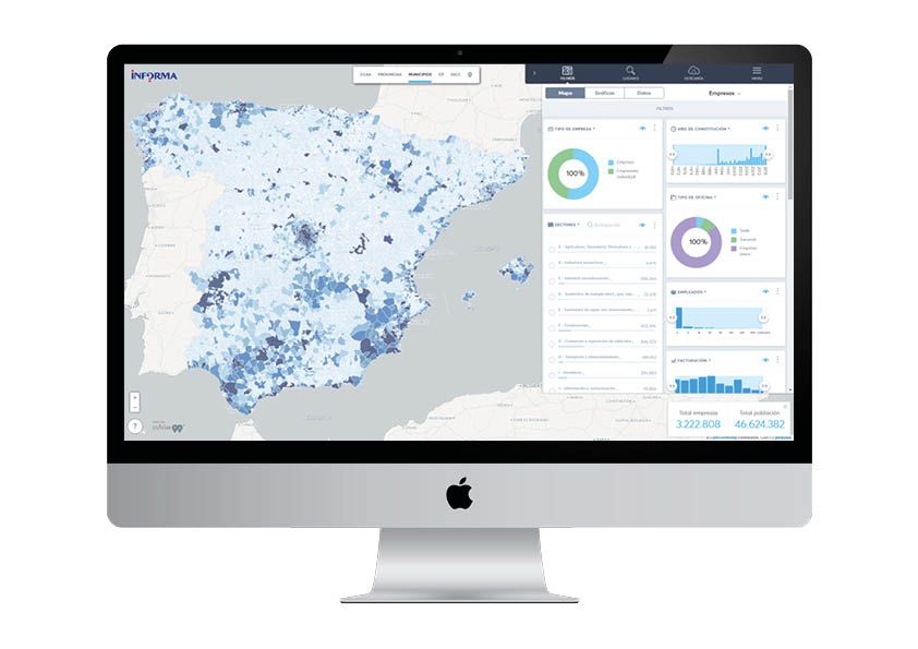La Administración Pública apuesta por Demografía Empresarial para monitorizar las ventajas y desventajas del territorio