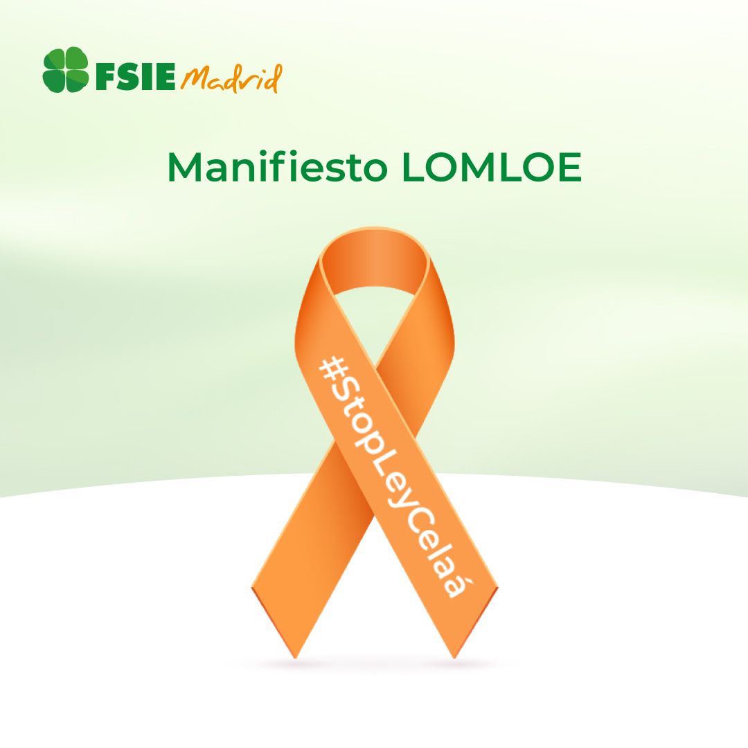 Manifiesto FSIE Madrid sobre la ley Celaá