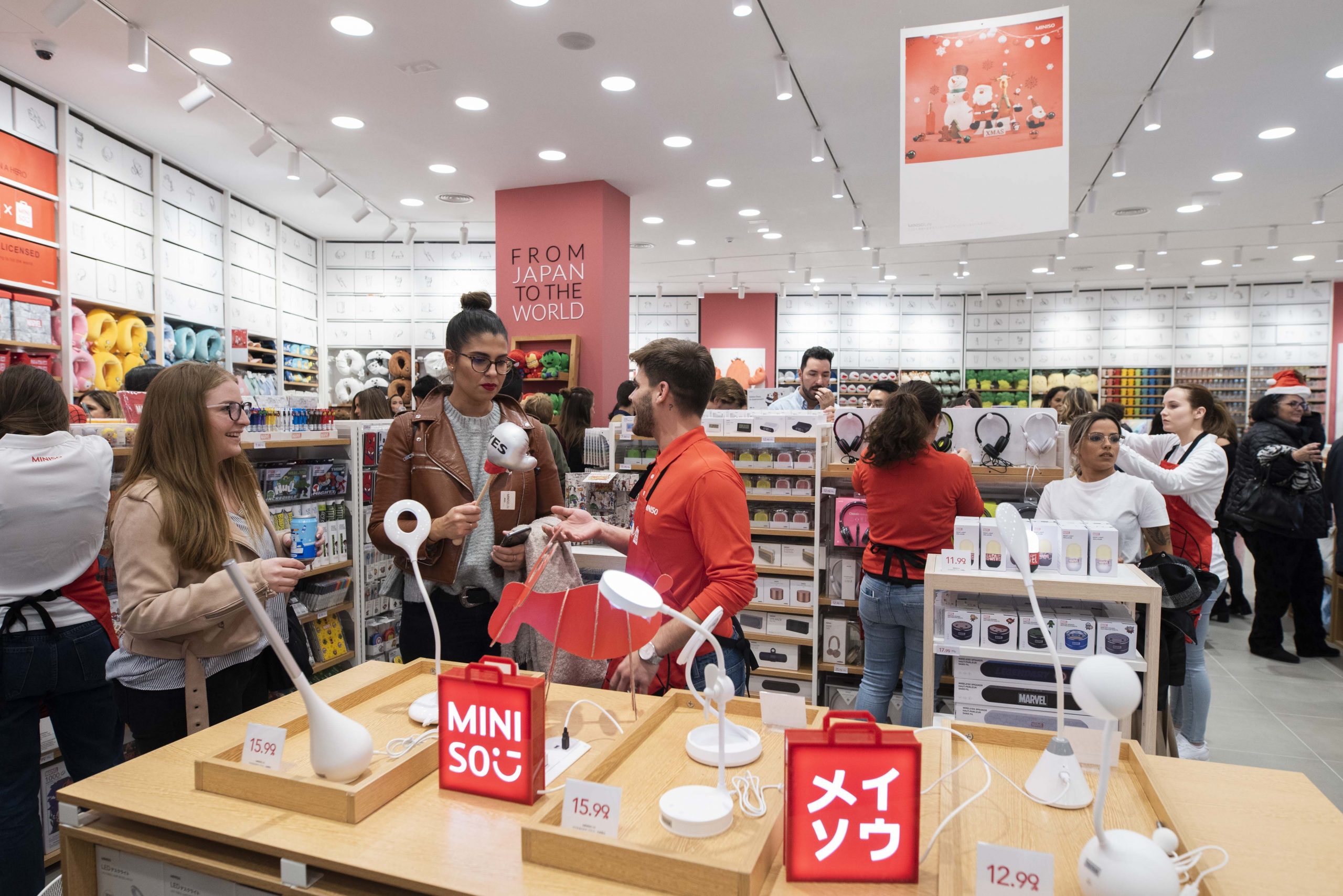 Miniso continúa su expansión en España con aperturas en Barcelona, Cádiz y Benidorm los días 2, 4 y 5 de diciembre