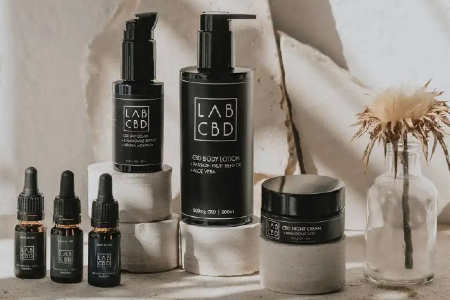 Promoción Navidad en cosmética CBD en LabCBD con la segunda unidad al 50 %