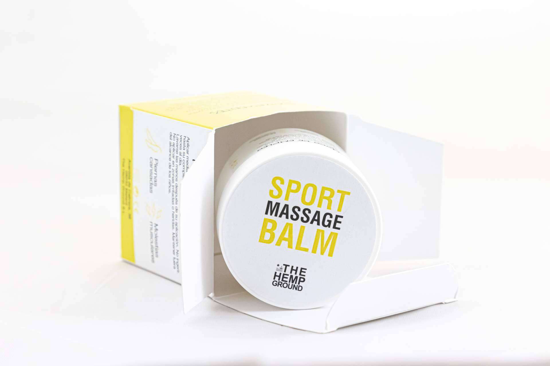 La crema CBD antiinflamatoria de CBD Sport Massage Balm es capaz de aliviar muchos dolores de manera rápida y segura