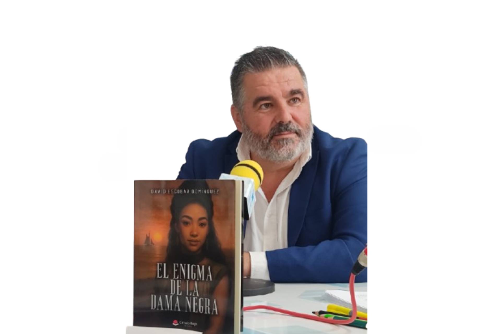 David Escobar Domínguez irrumpe en el thriller español con El enigma de la Dama Negra, una novela de misterio arraigada en la Rota más profunda.